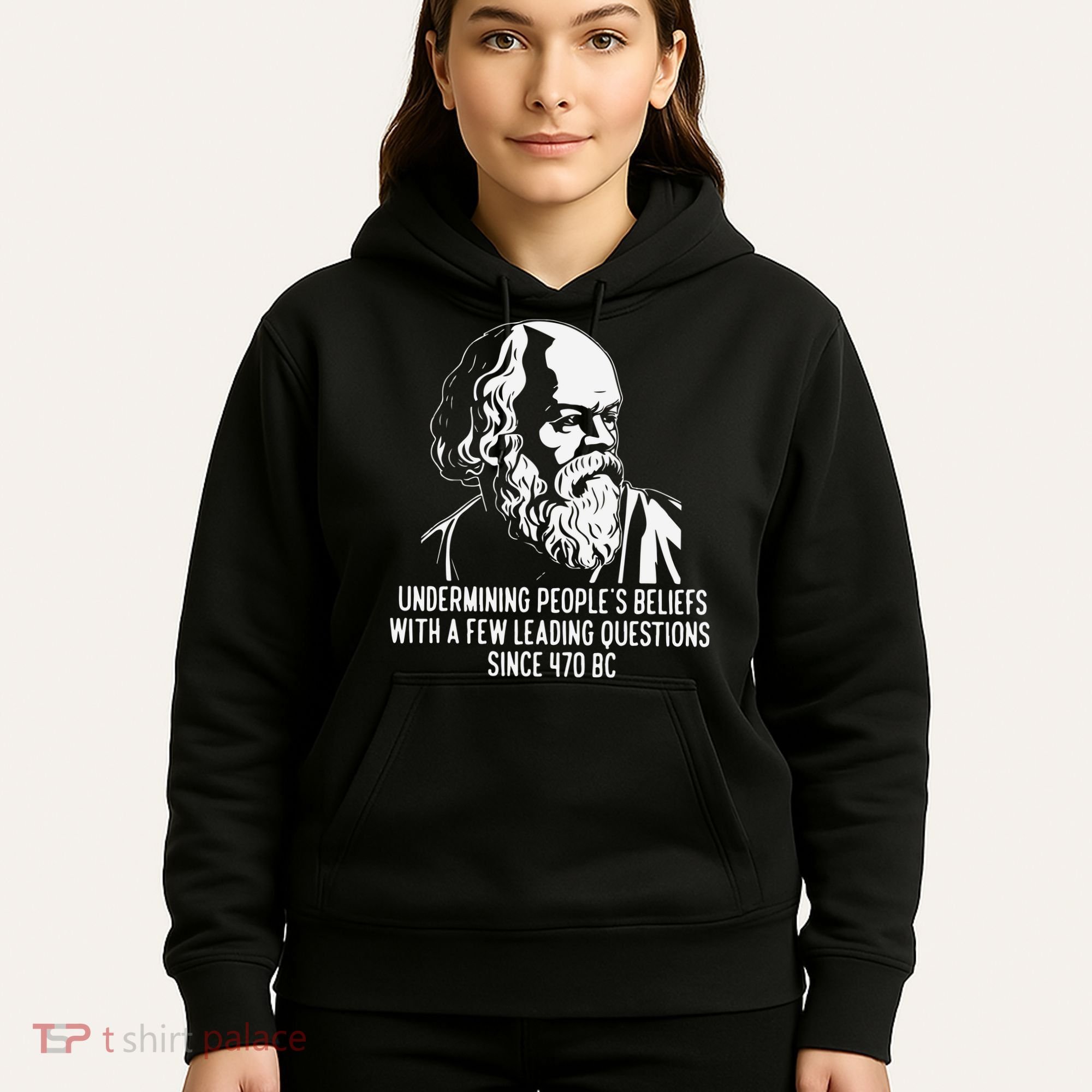 Funny Socrates The Socratic Method Classical Philosophy Hoodie