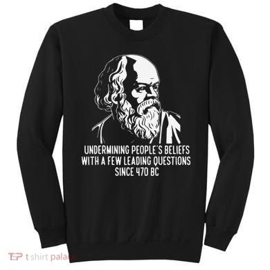 Funny Socrates The Socratic Method Classical Philosophy Sweatshirt