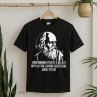 Funny Socrates The Socratic Method Classical Philosophy T-Shirt thumb 2