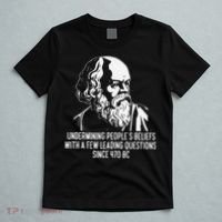 Funny Socrates The Socratic Method Classical Philosophy T-Shirt thumb 5
