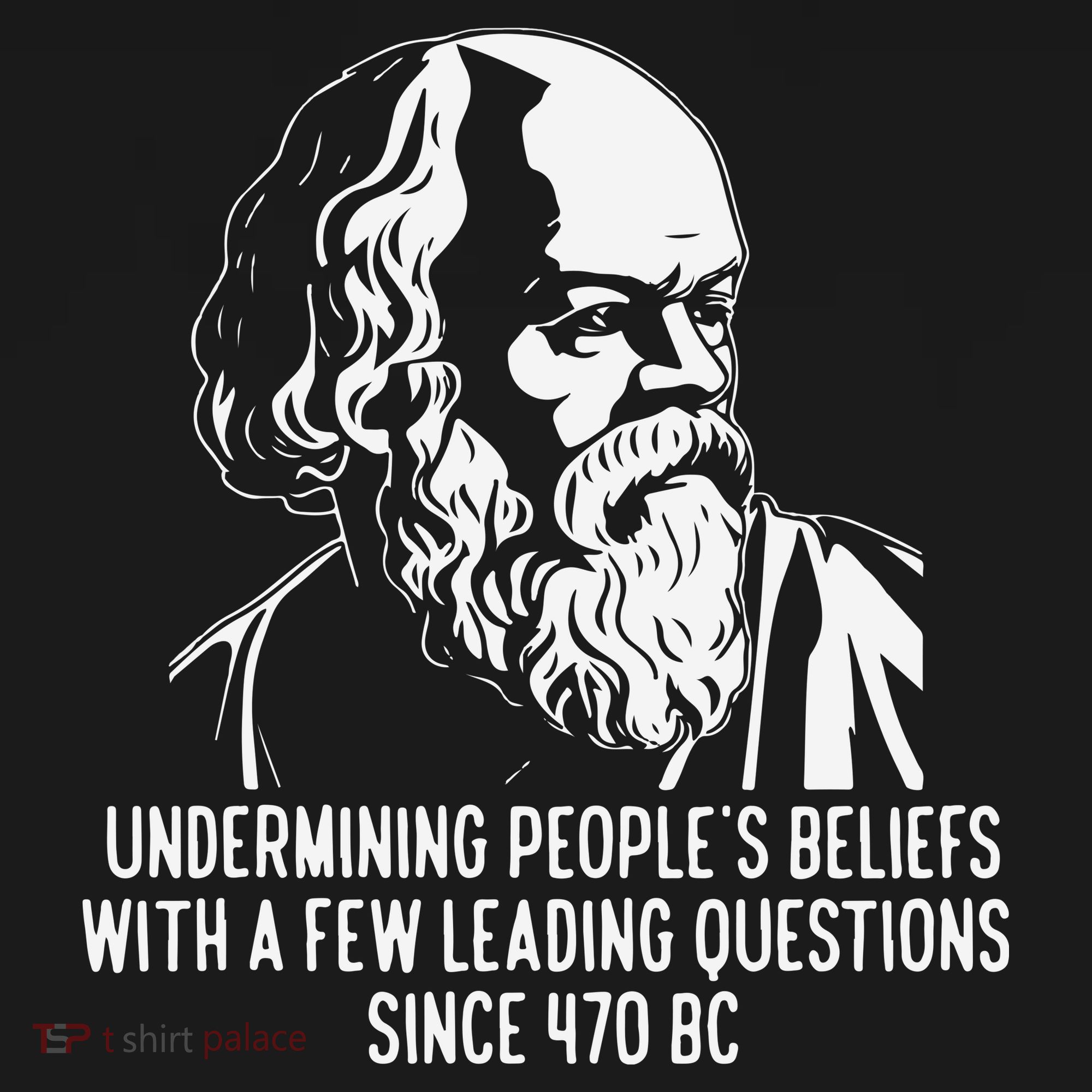 Funny Socrates The Socratic Method Classical Philosophy T-Shirt