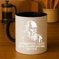 Funny Socrates The Socratic Method Classical Philosophy Coffee Mug thumb 4