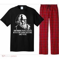 Funny Socrates The Socratic Method Classical Philosophy Pajama Set thumb 0