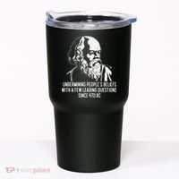 Funny Socrates The Socratic Method Classical Philosophy Tumbler thumb 0