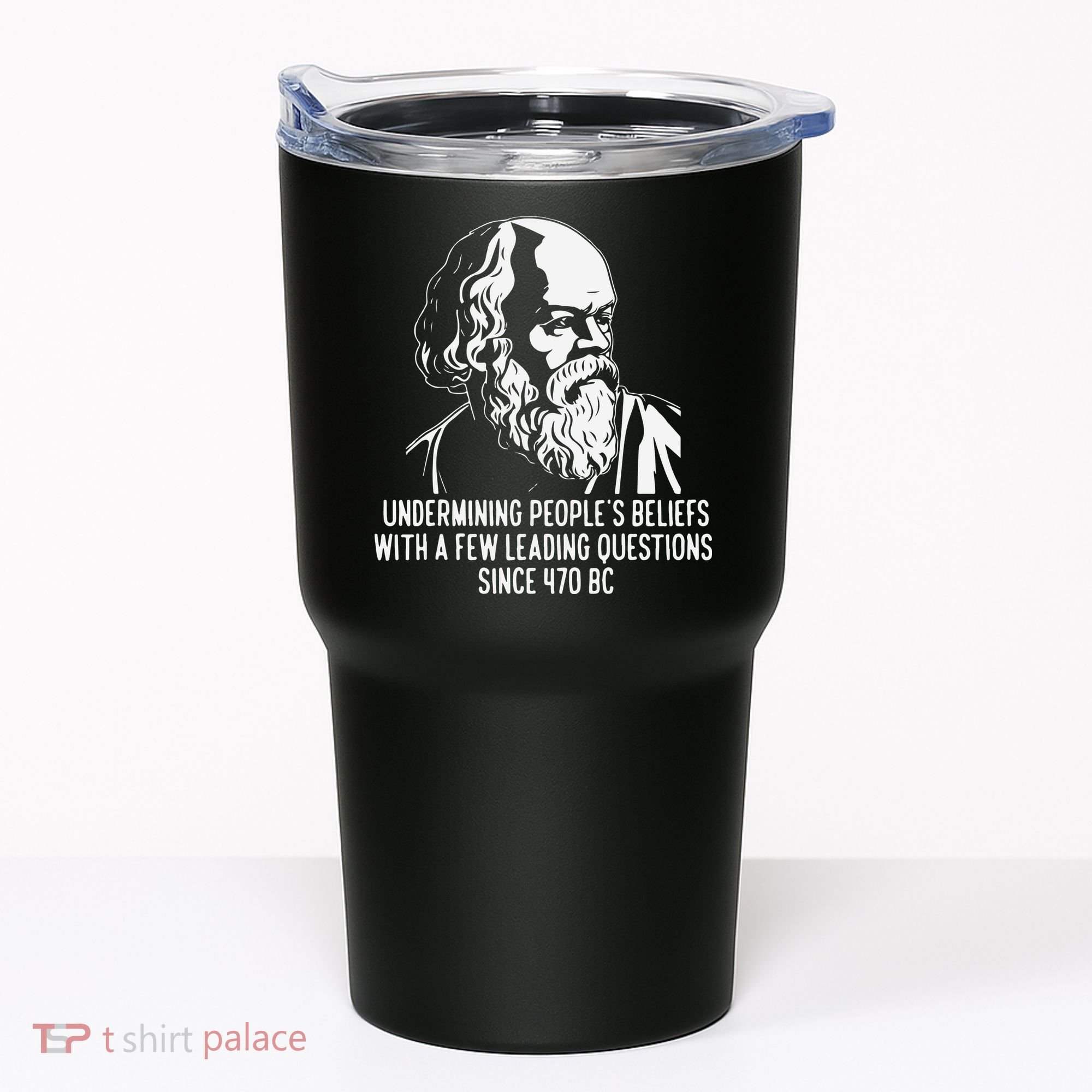 Funny Socrates The Socratic Method Classical Philosophy Tumbler