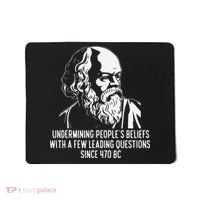 Funny Socrates The Socratic Method Classical Philosophy Mousepad thumb 0