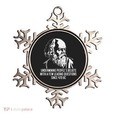 Funny Socrates The Socratic Method Classical Philosophy Ornament