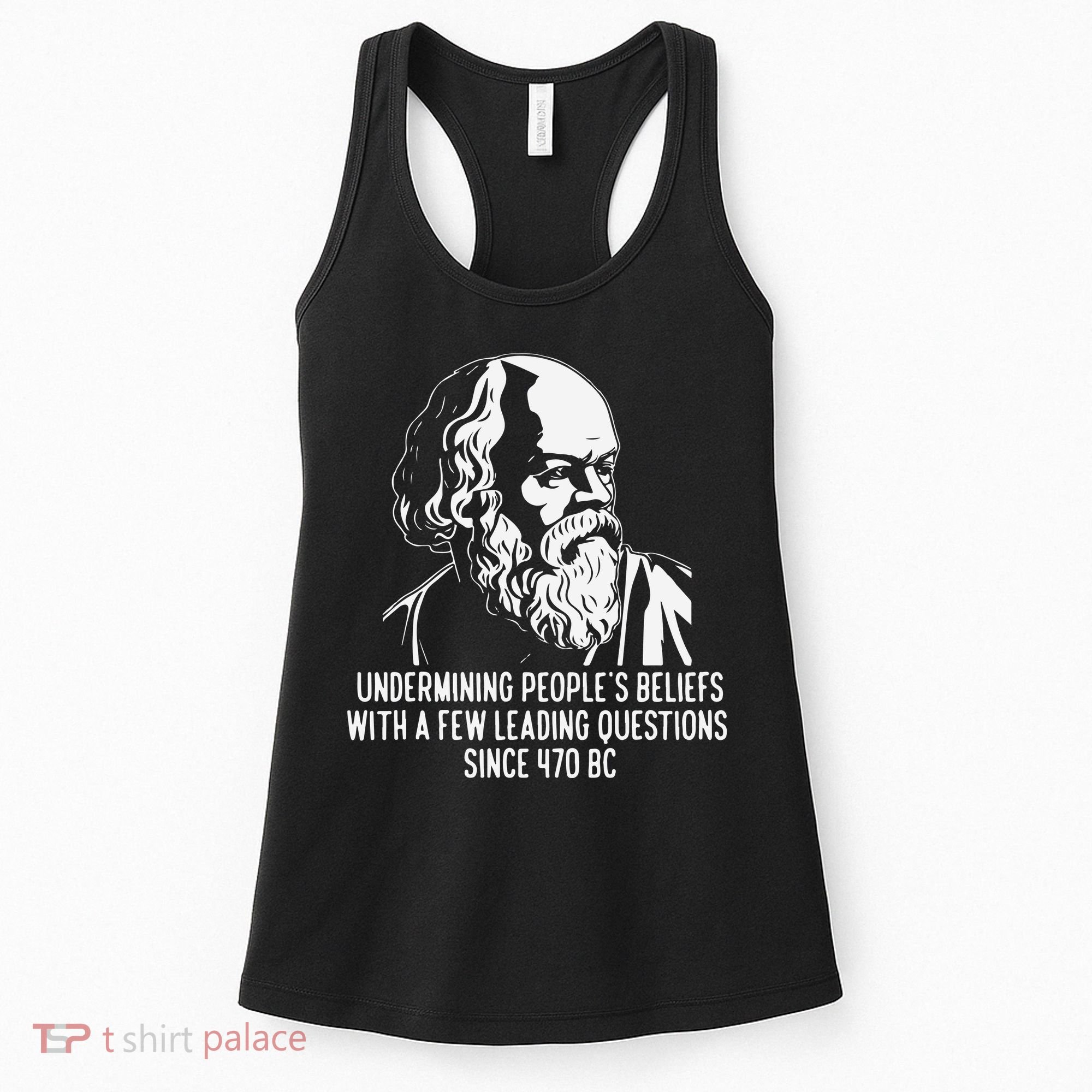 Funny Socrates The Socratic Method Classical Philosophy Women's Tank Top