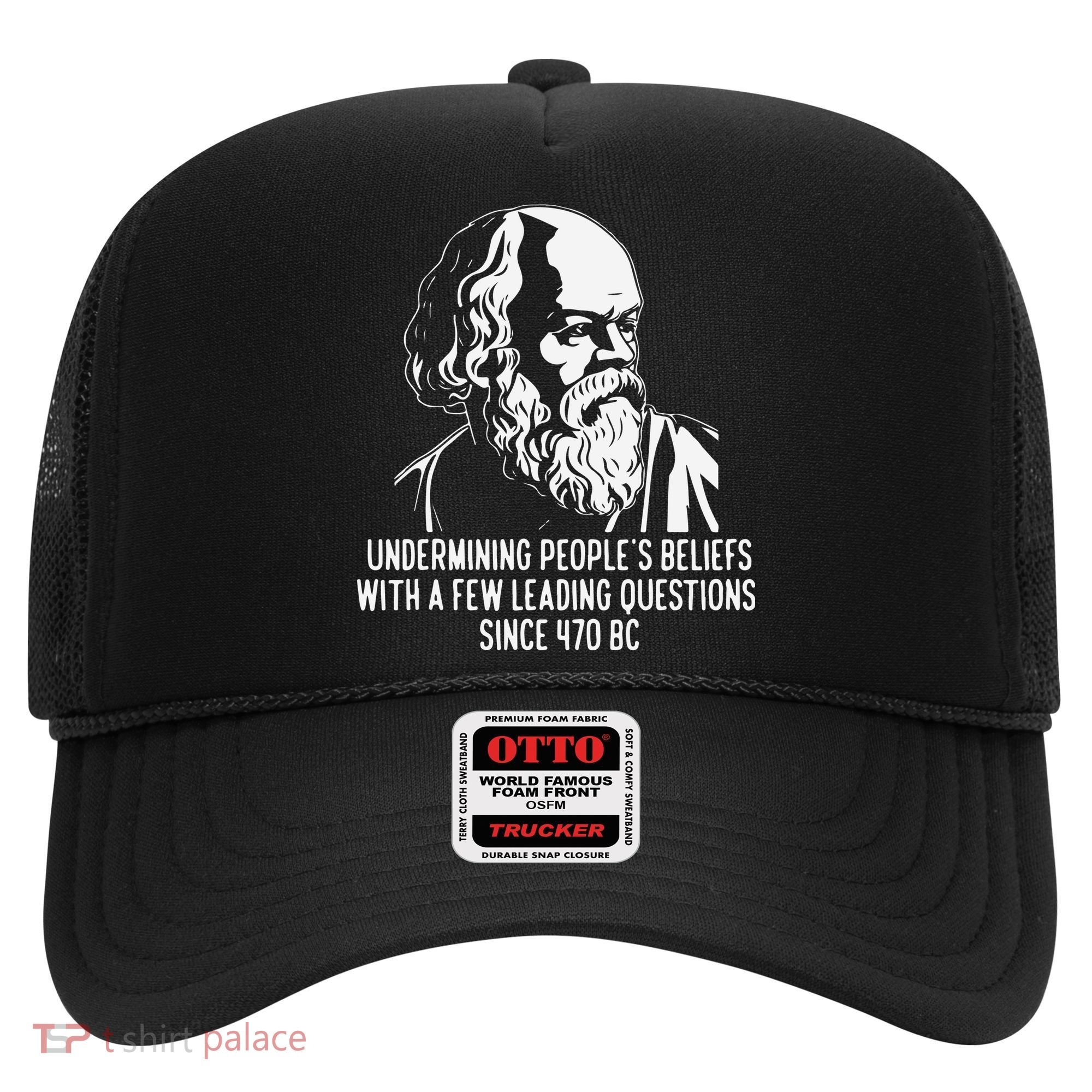 Funny Socrates The Socratic Method Classical Philosophy Hat