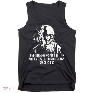 Funny Socrates The Socratic Method Classical Philosophy Tank Top