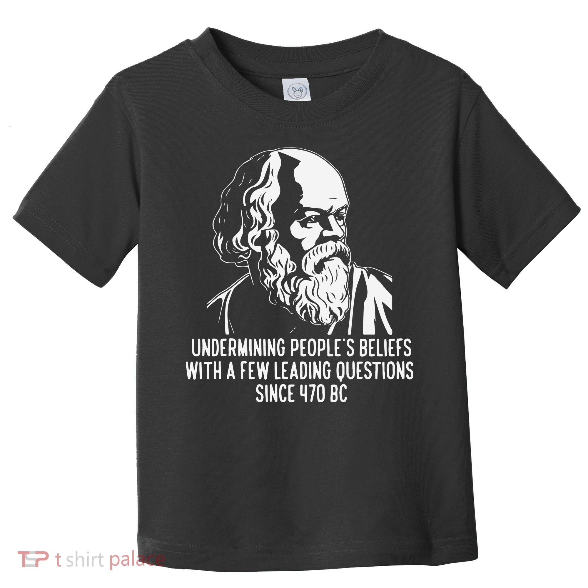 Funny Socrates The Socratic Method Classical Philosophy Toddler T-Shirt