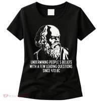 Funny Socrates The Socratic Method Classical Philosophy Women's T-Shirt thumb 0