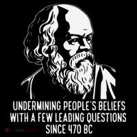 Funny Socrates The Socratic Method Classical Philosophy Kids T-Shirt thumb 4