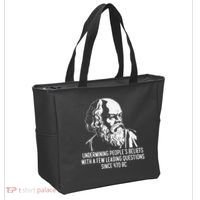 Funny Socrates The Socratic Method Classical Philosophy Tote Bag thumb 2