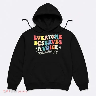 Funny Speech Therapy Speech Language Pathologist SLP Team Hoodie