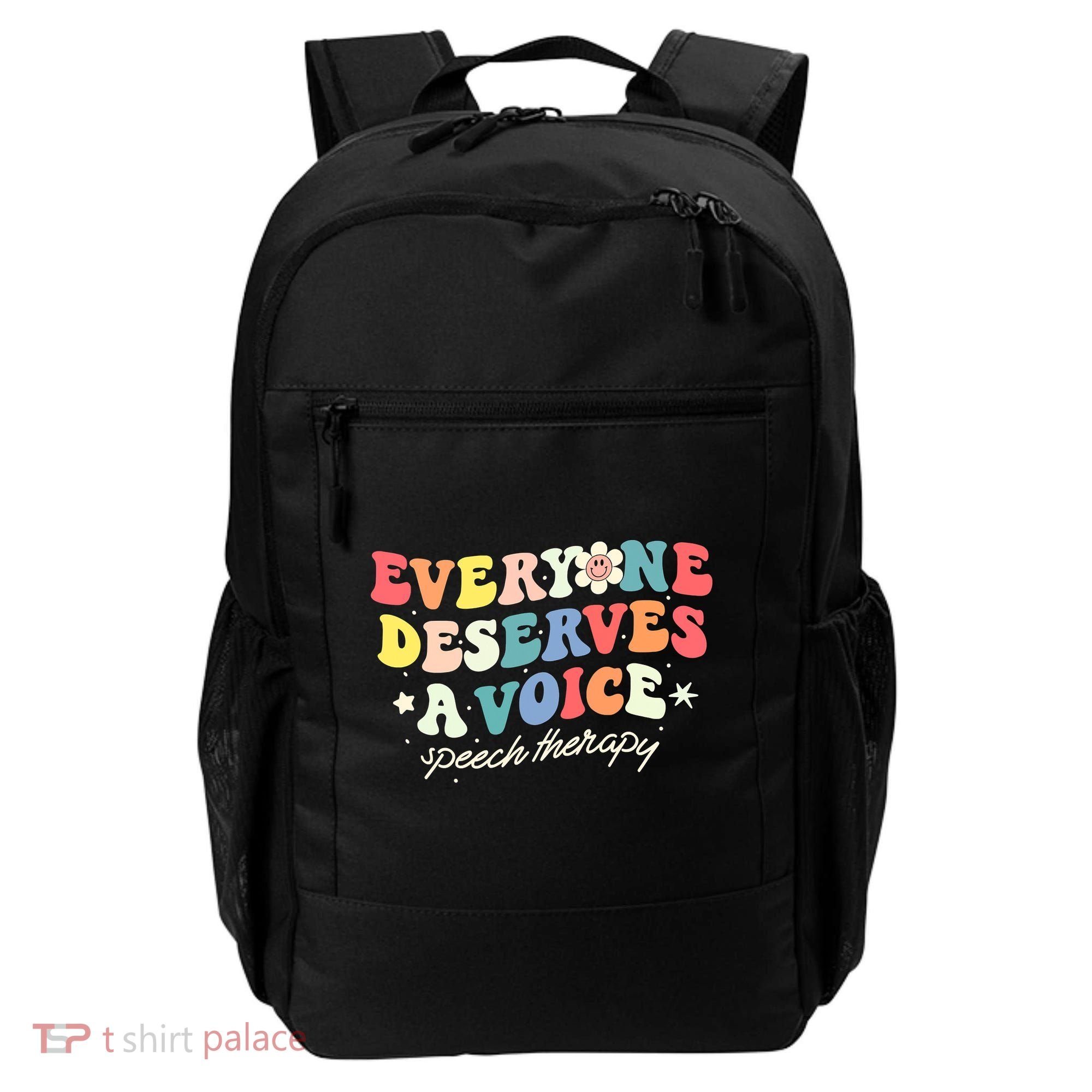 Funny Speech Therapy Speech Language Pathologist SLP Team Backpack