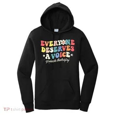 Funny Speech Therapy Speech Language Pathologist SLP Team Women's Hoodie