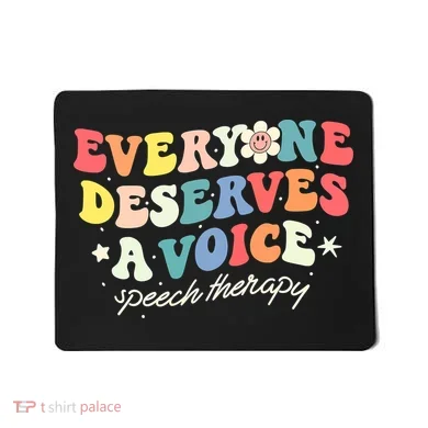 Funny Speech Therapy Speech Language Pathologist SLP Team Mousepad