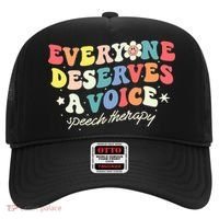 Funny Speech Therapy Speech Language Pathologist SLP Team Hat thumb 0