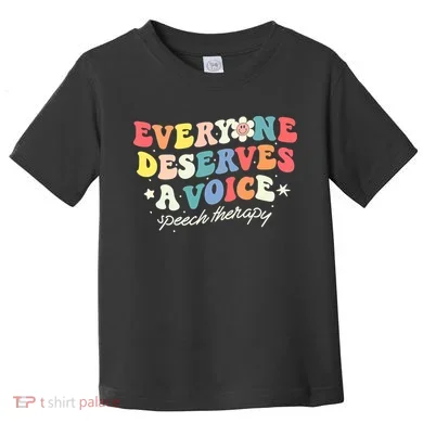 Funny Speech Therapy Speech Language Pathologist SLP Team Toddler T-Shirt