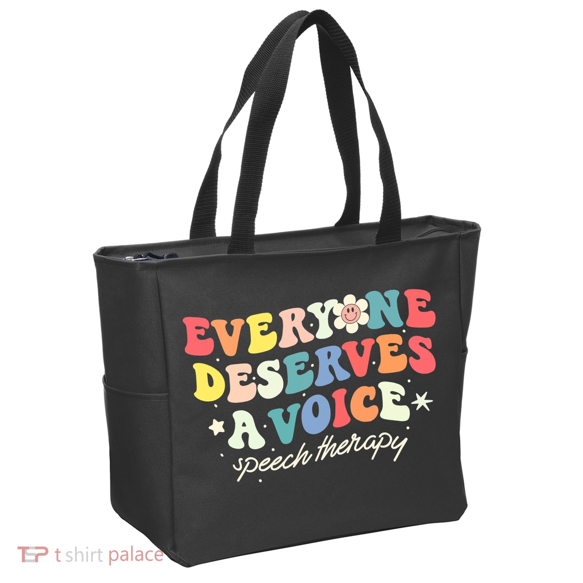Funny Speech Therapy Speech Language Pathologist SLP Team Tote Bag