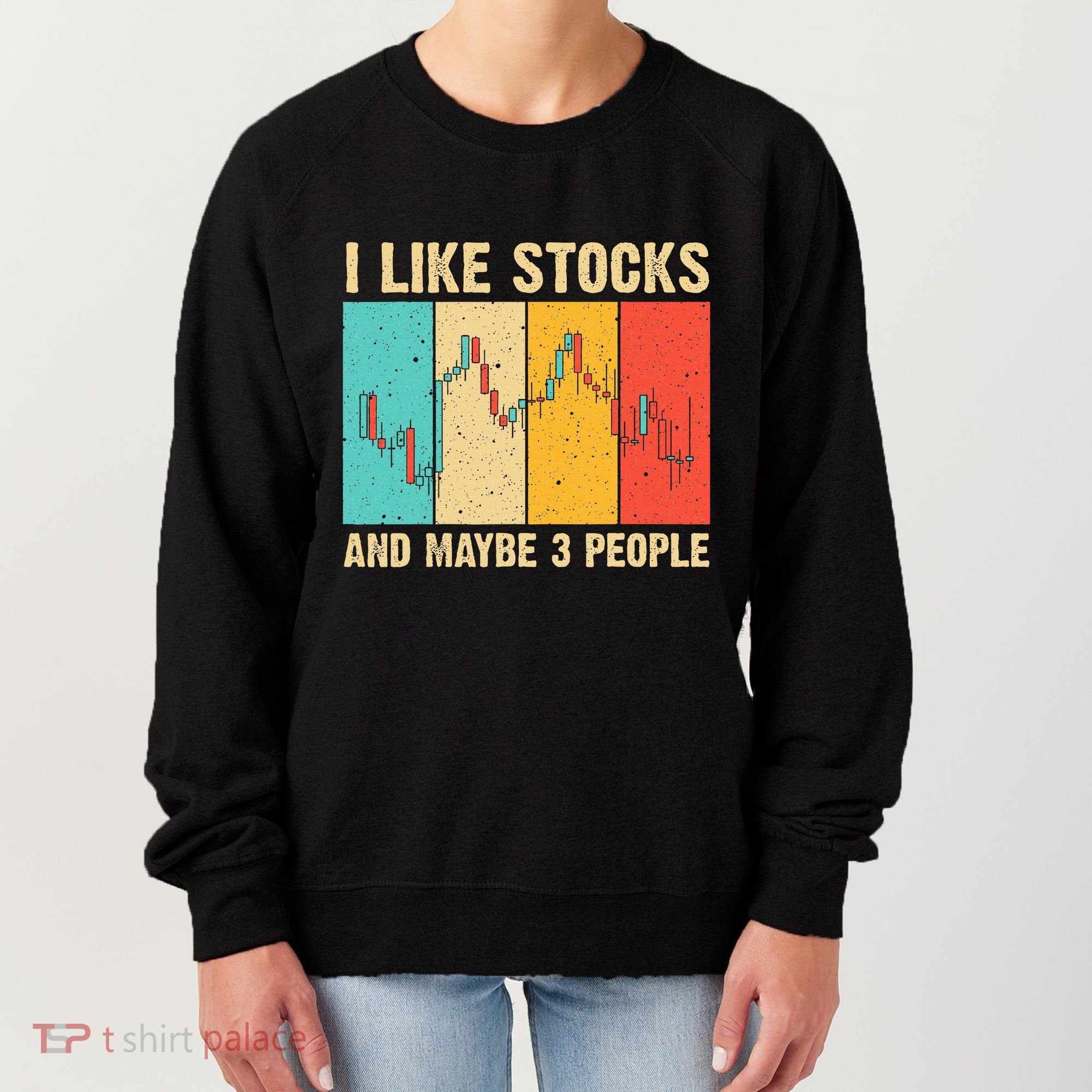 Funny Stock Trading Stockbroker Day Trading Marketing Lovers Women's Sweatshirt
