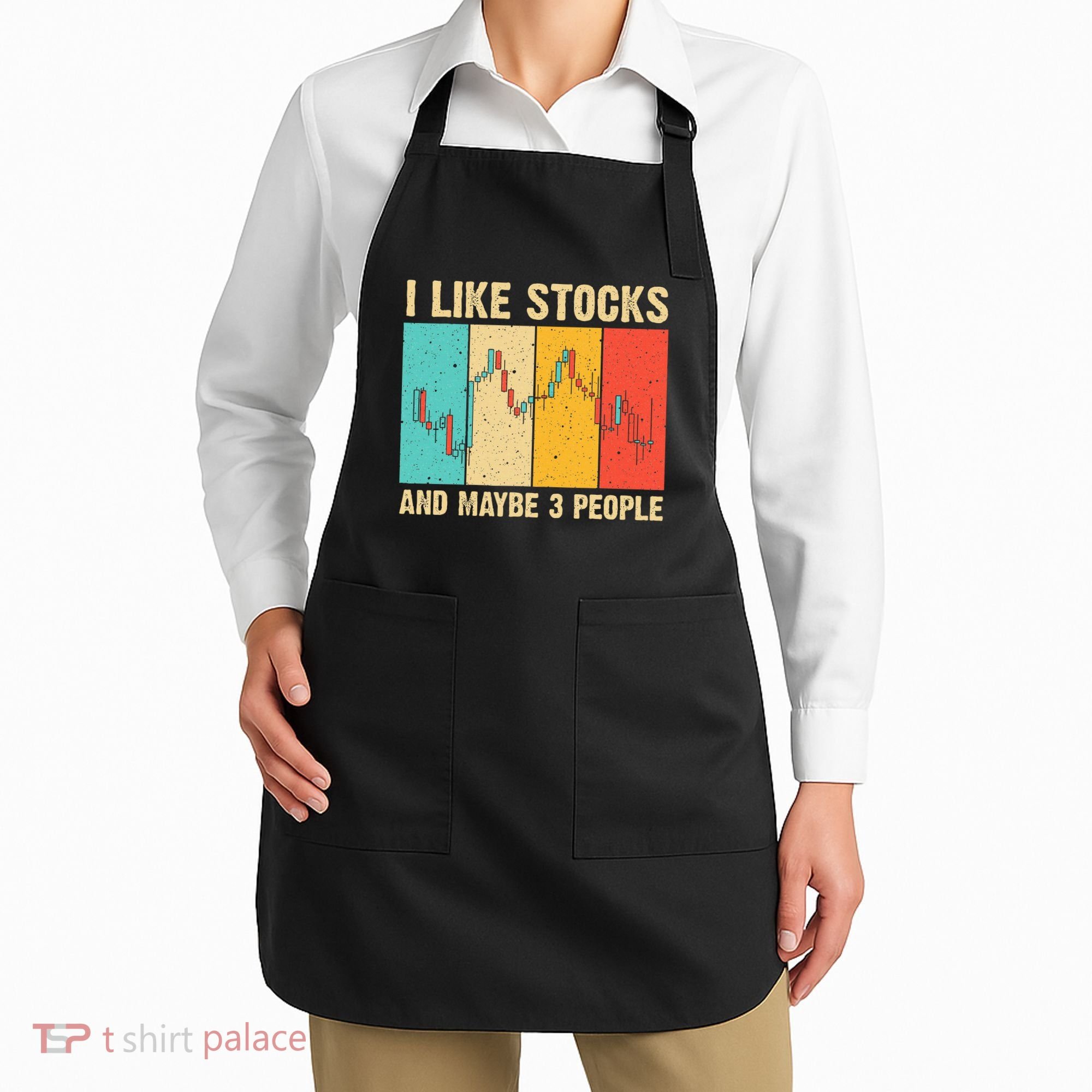 Funny Stock Trading Stockbroker Day Trading Marketing Lovers Apron