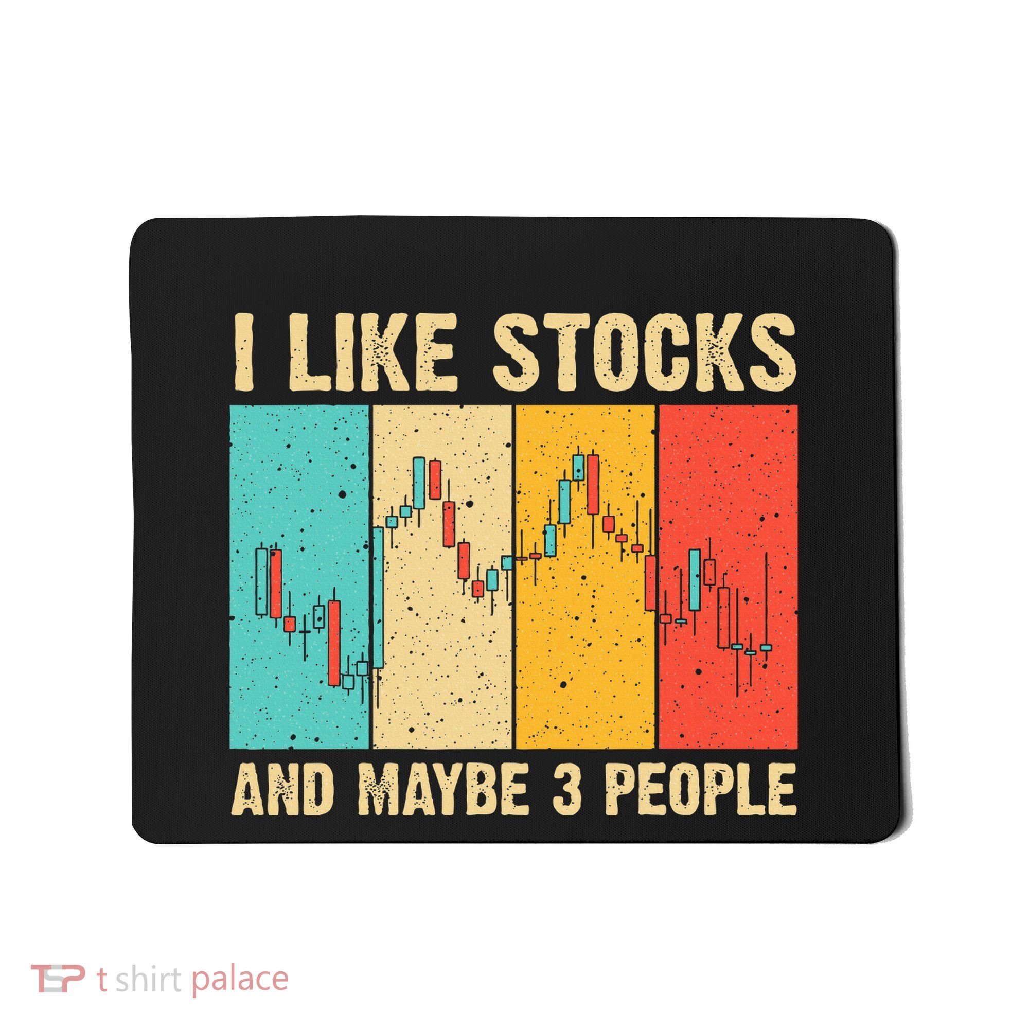 Funny Stock Trading Stockbroker Day Trading Marketing Lovers Mousepad