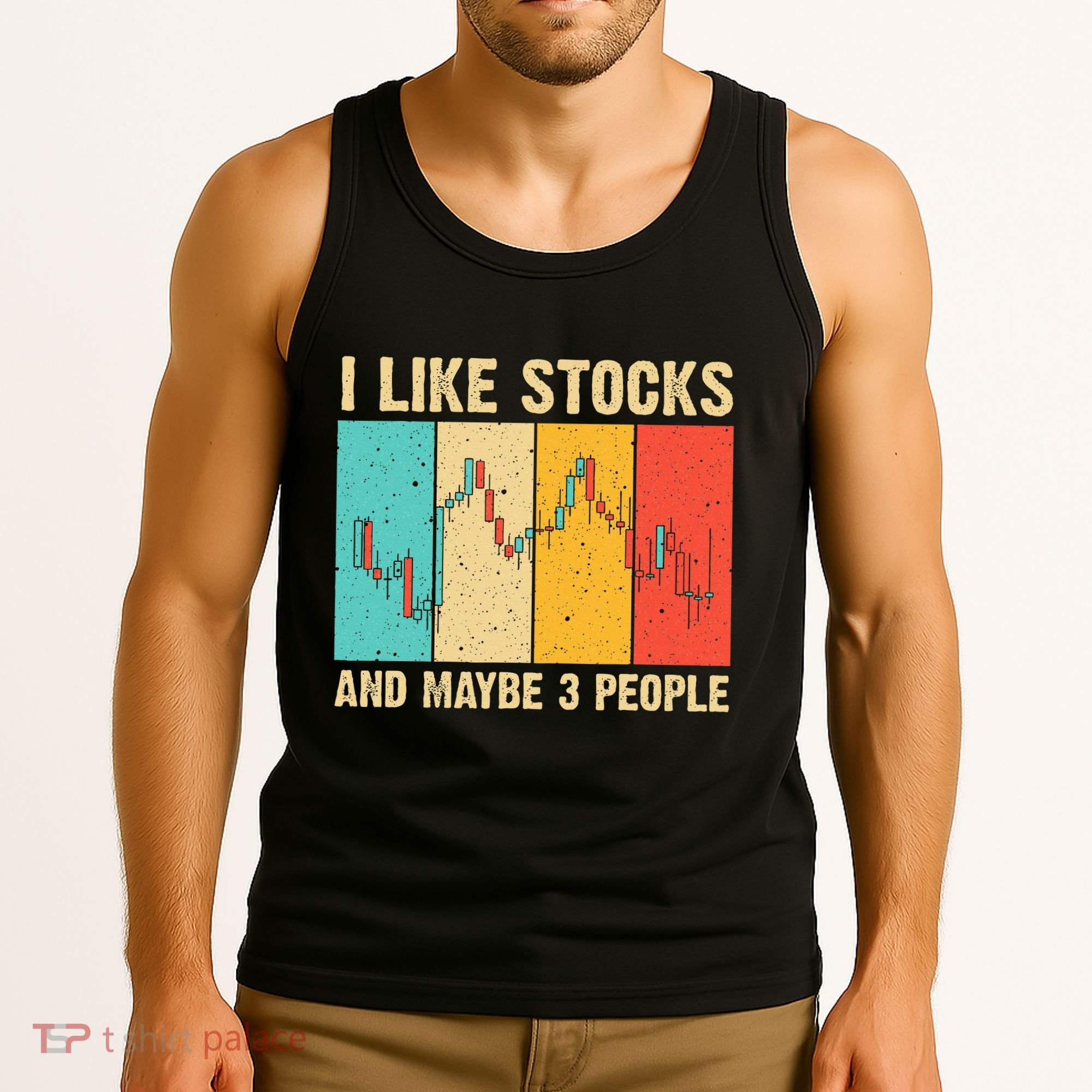 Funny Stock Trading Stockbroker Day Trading Marketing Lovers Tank Top