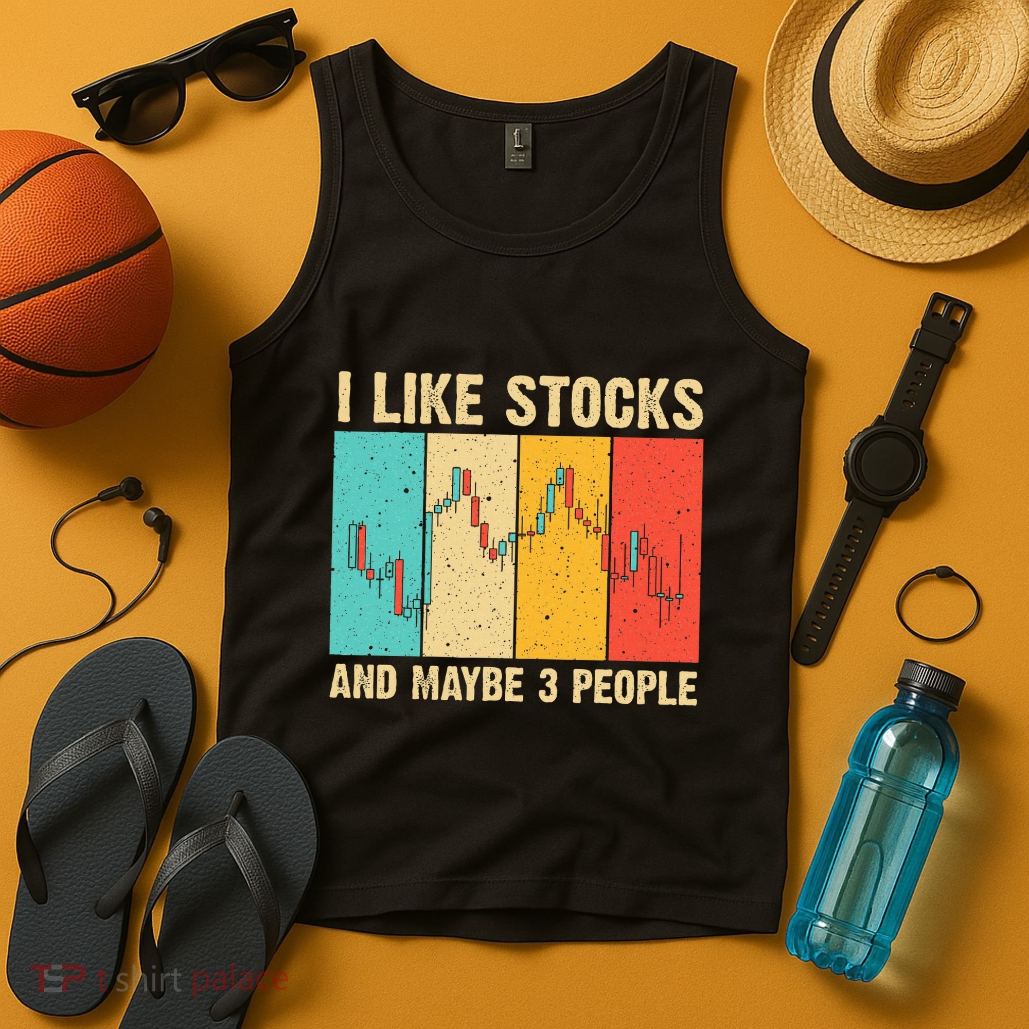 Funny Stock Trading Stockbroker Day Trading Marketing Lovers Tank Top