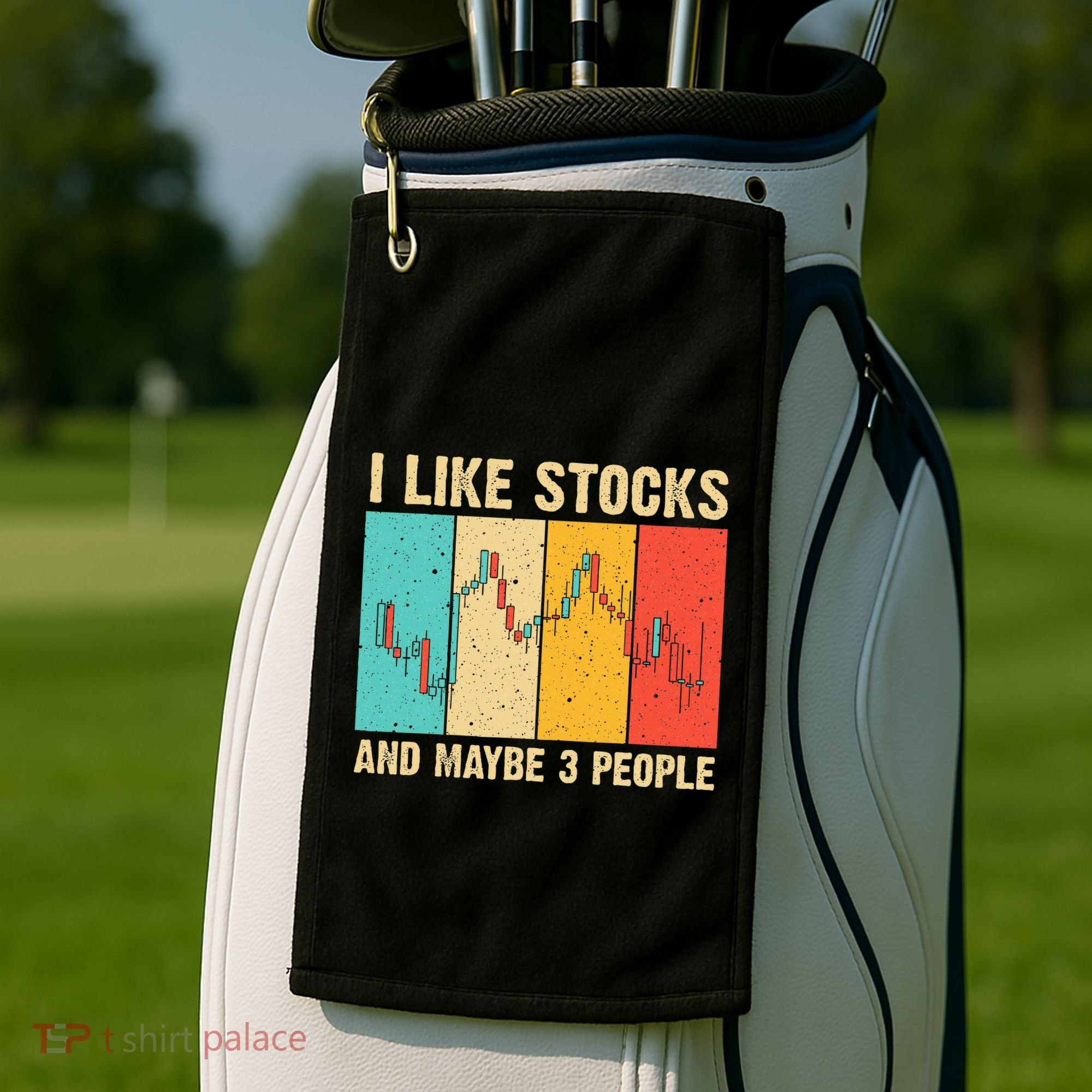 Funny Stock Trading Stockbroker Day Trading Marketing Lovers Golf Towel