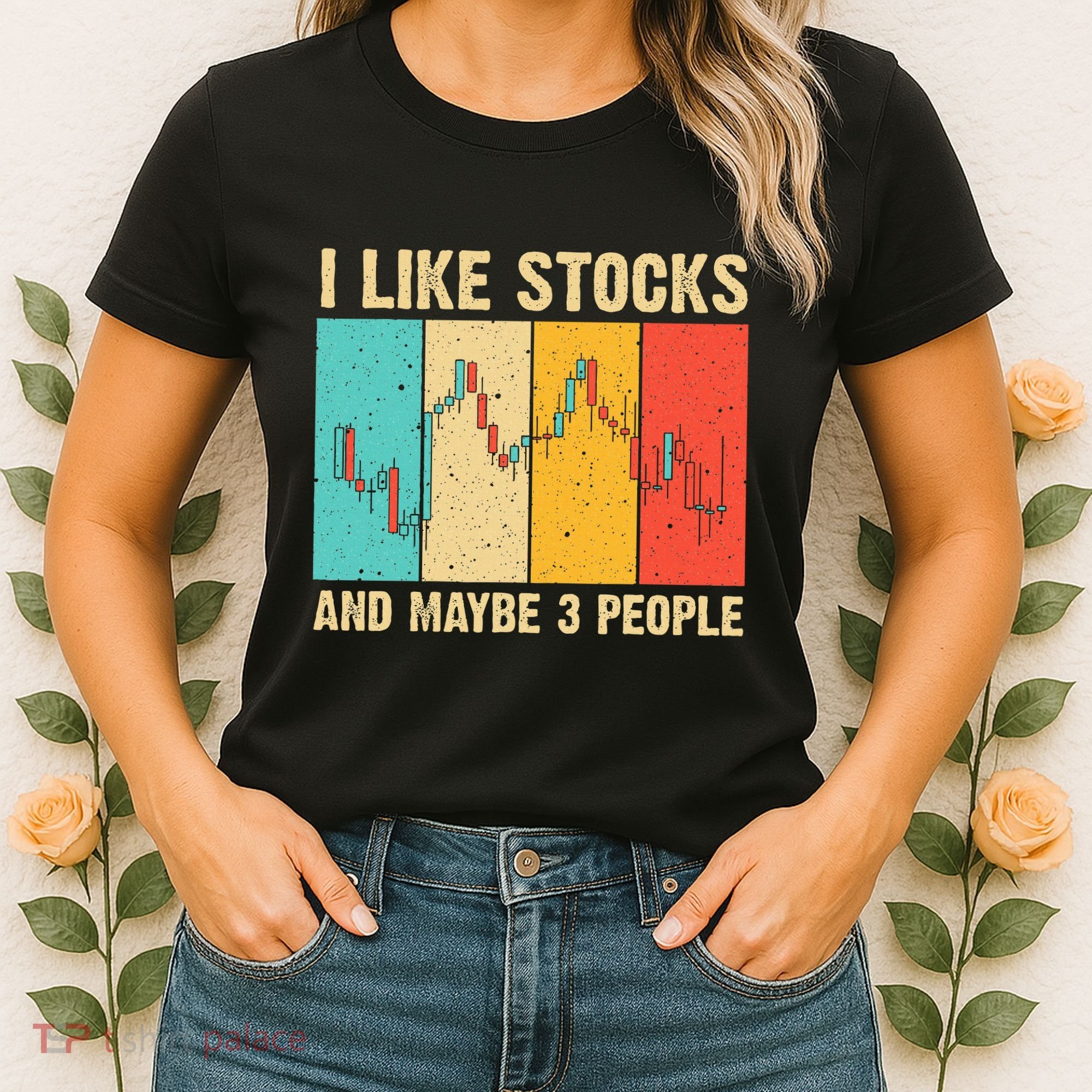 Funny Stock Trading Stockbroker Day Trading Marketing Lovers Women's T-Shirt