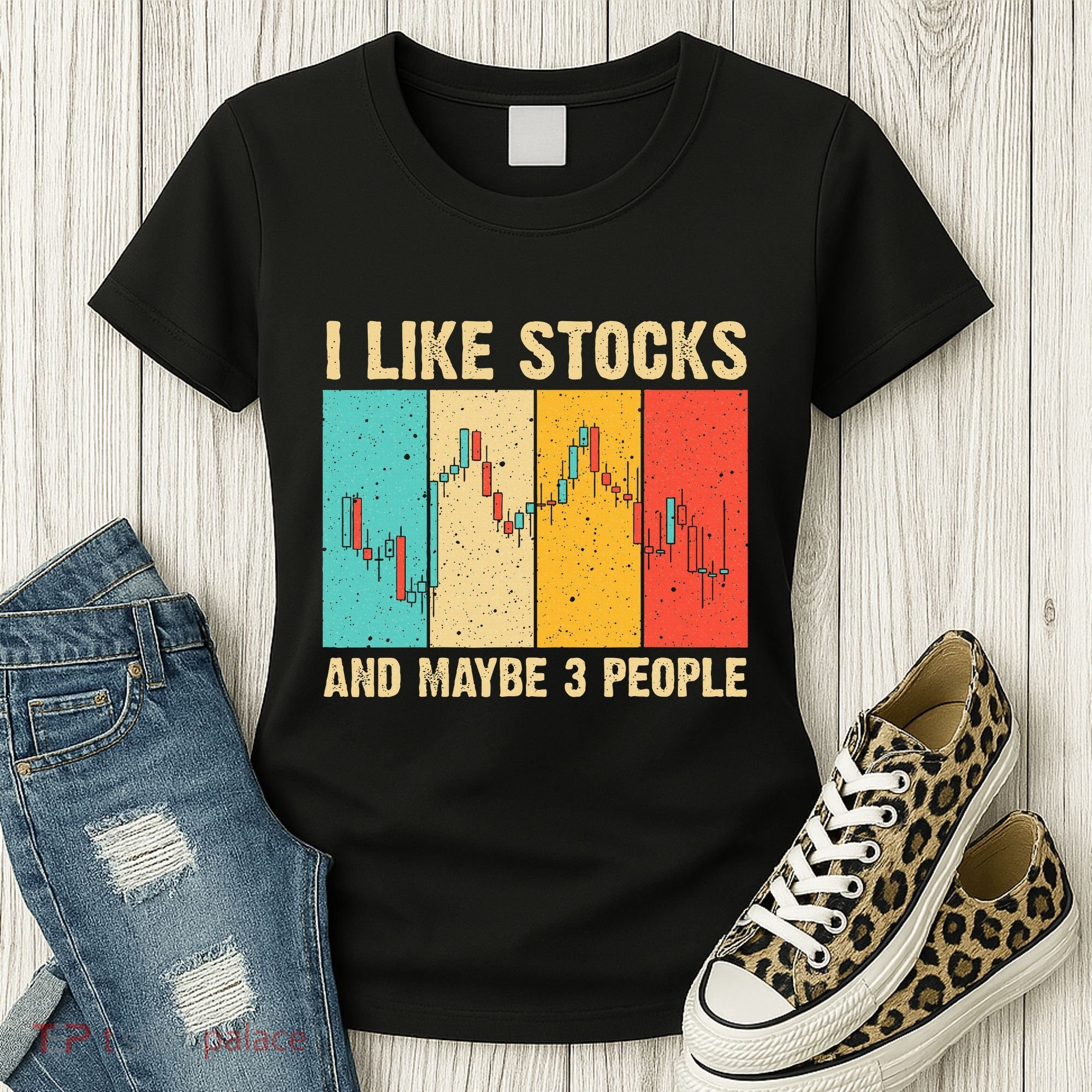 Funny Stock Trading Stockbroker Day Trading Marketing Lovers Women's T-Shirt