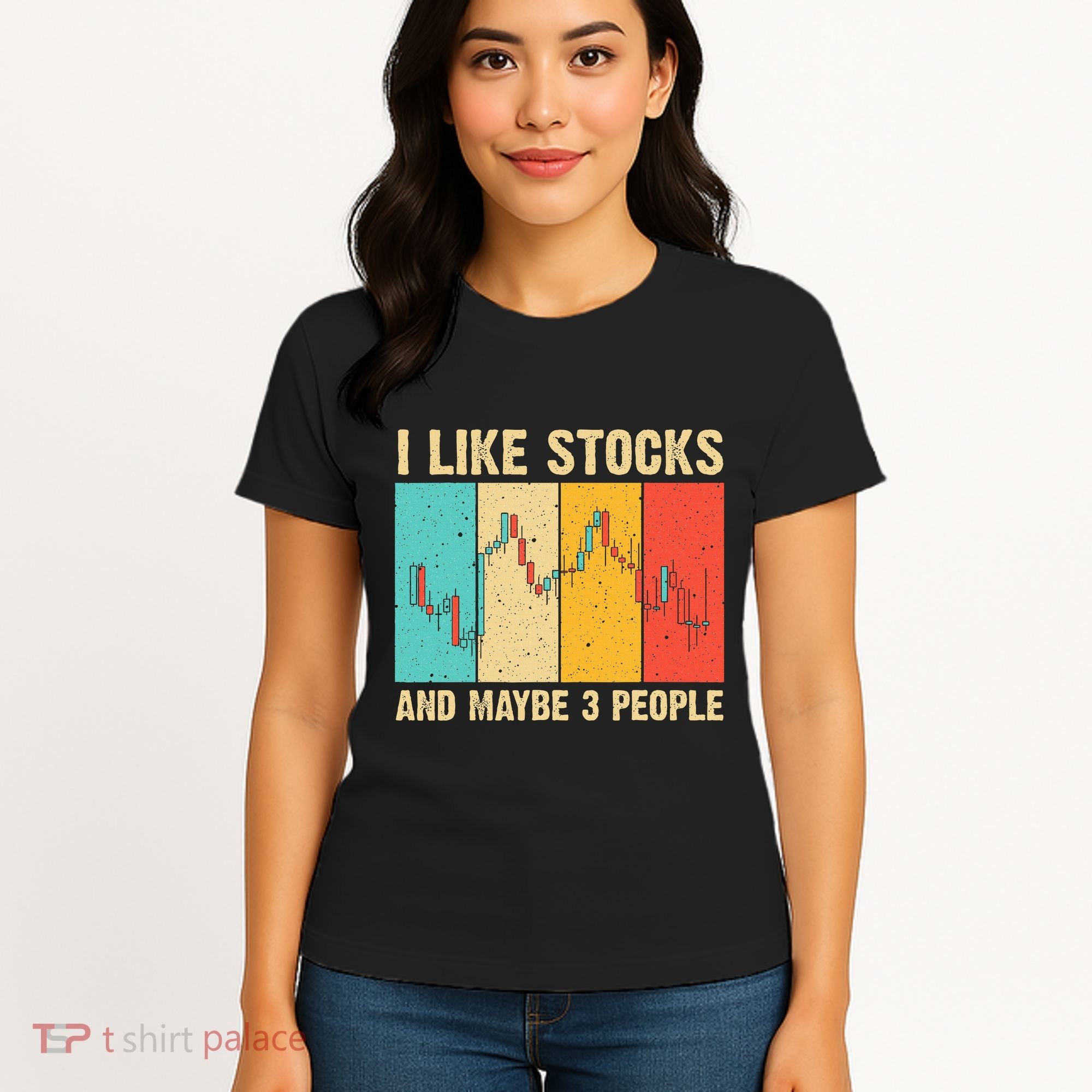 Funny Stock Trading Stockbroker Day Trading Marketing Lovers Women's T-Shirt