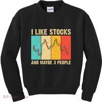 Funny Stock Trading Stockbroker Day Trading Marketing Lovers Kids Sweatshirt thumb 0