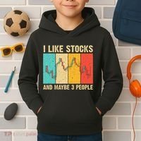 Funny Stock Trading Stockbroker Day Trading Marketing Lovers Kids Hoodie thumb 2
