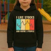 Funny Stock Trading Stockbroker Day Trading Marketing Lovers Kids Hoodie thumb 3