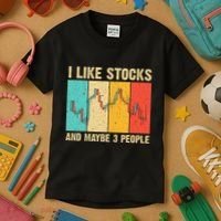 Funny Stock Trading Stockbroker Day Trading Marketing Lovers Kids T-Shirt thumb 3