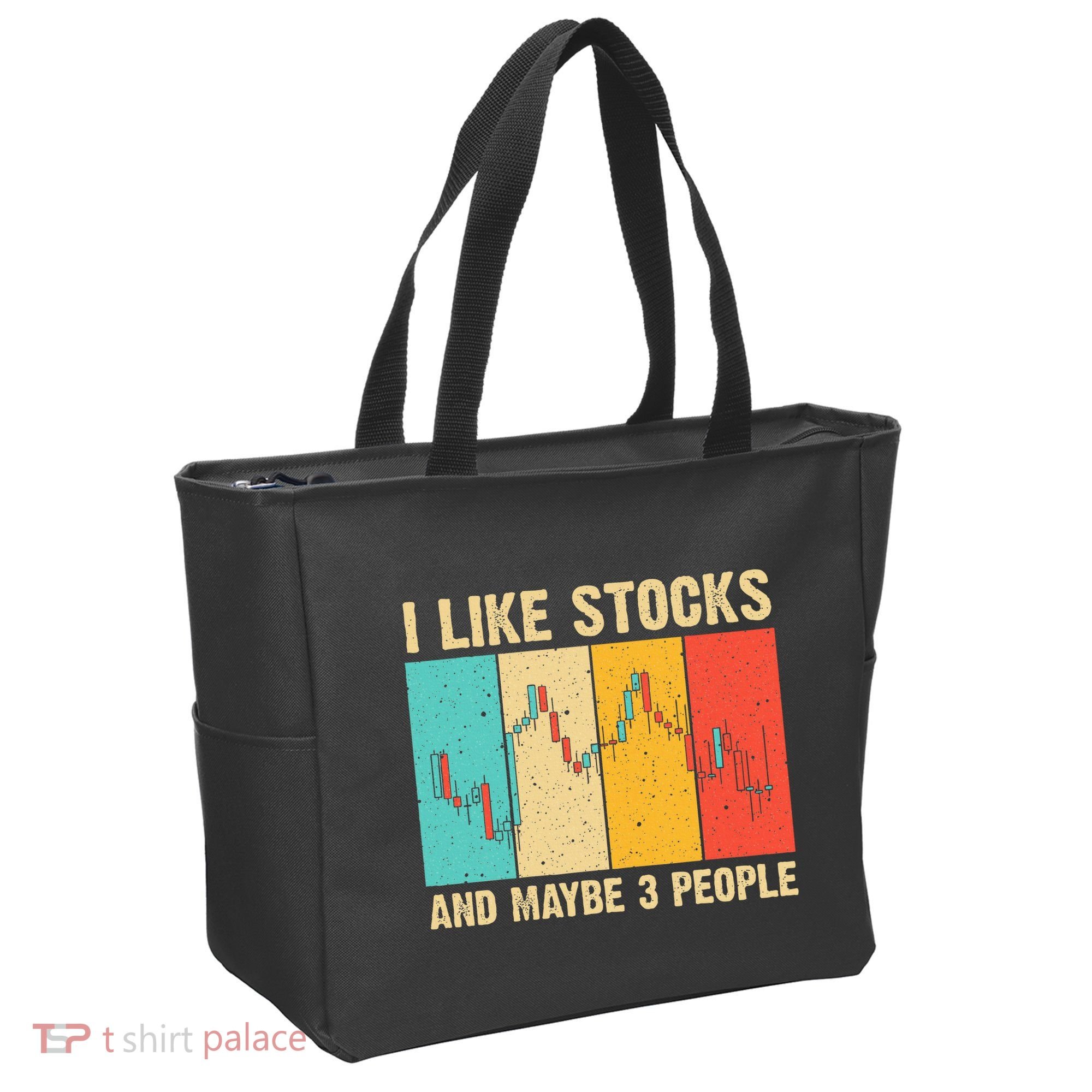 Funny Stock Trading Stockbroker Day Trading Marketing Lovers Tote Bag