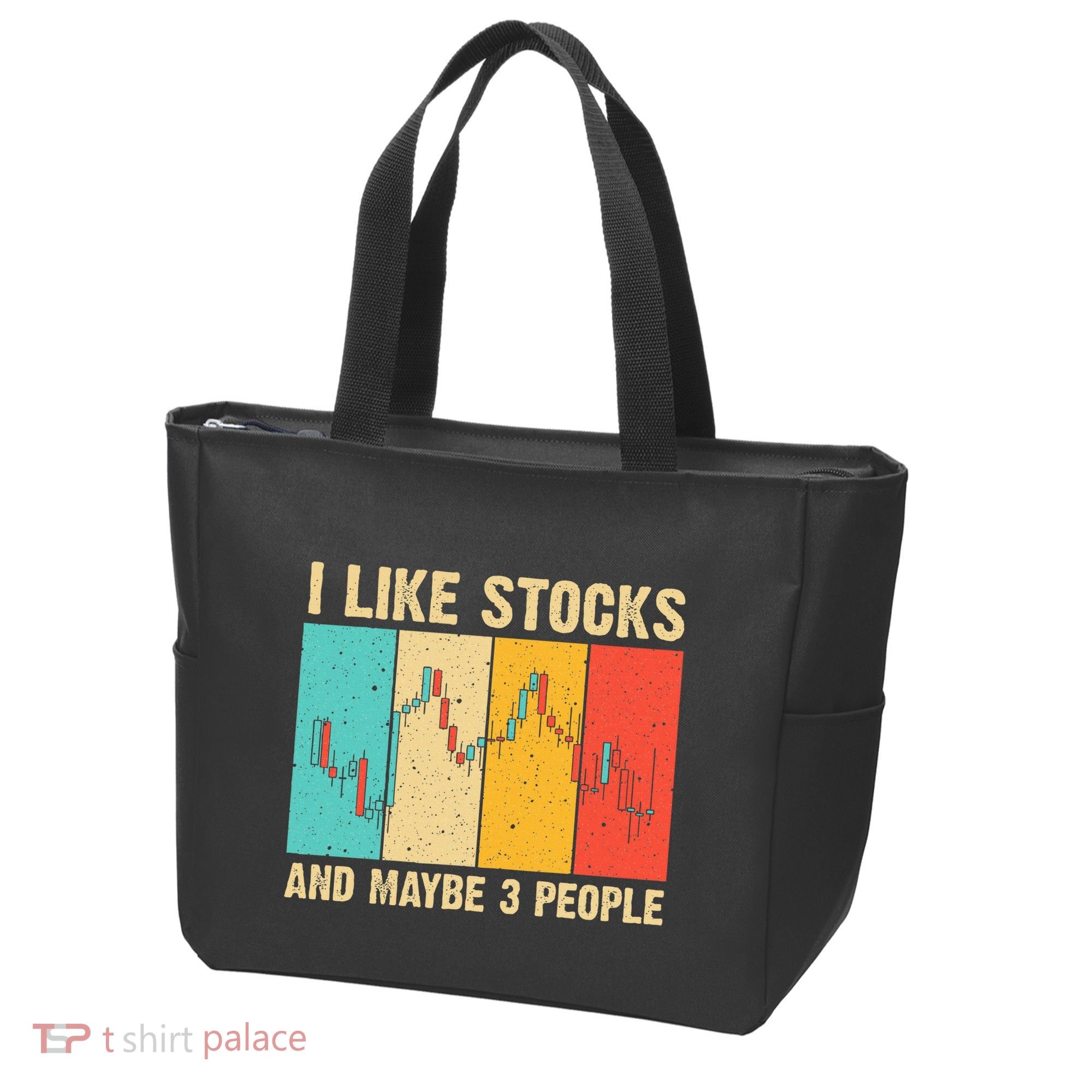 Funny Stock Trading Stockbroker Day Trading Marketing Lovers Tote Bag