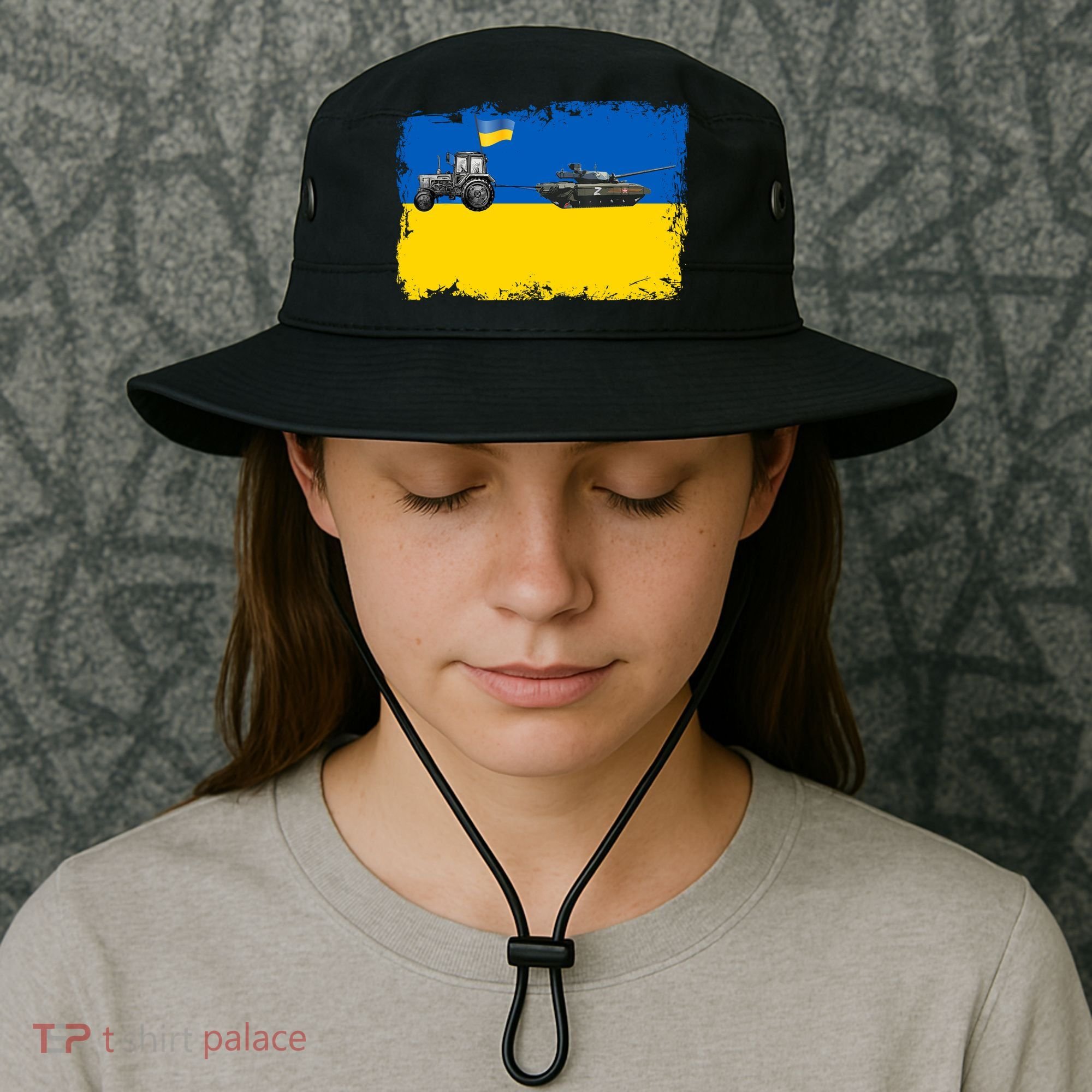 Farmer Support Ukraine Bucket Hat