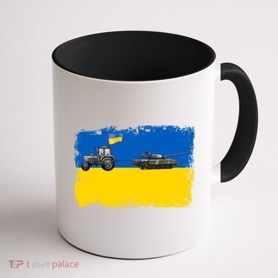Farmer Support Ukraine Coffee Mug back