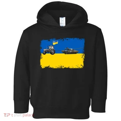 Farmer Support Ukraine Toddler Hoodie