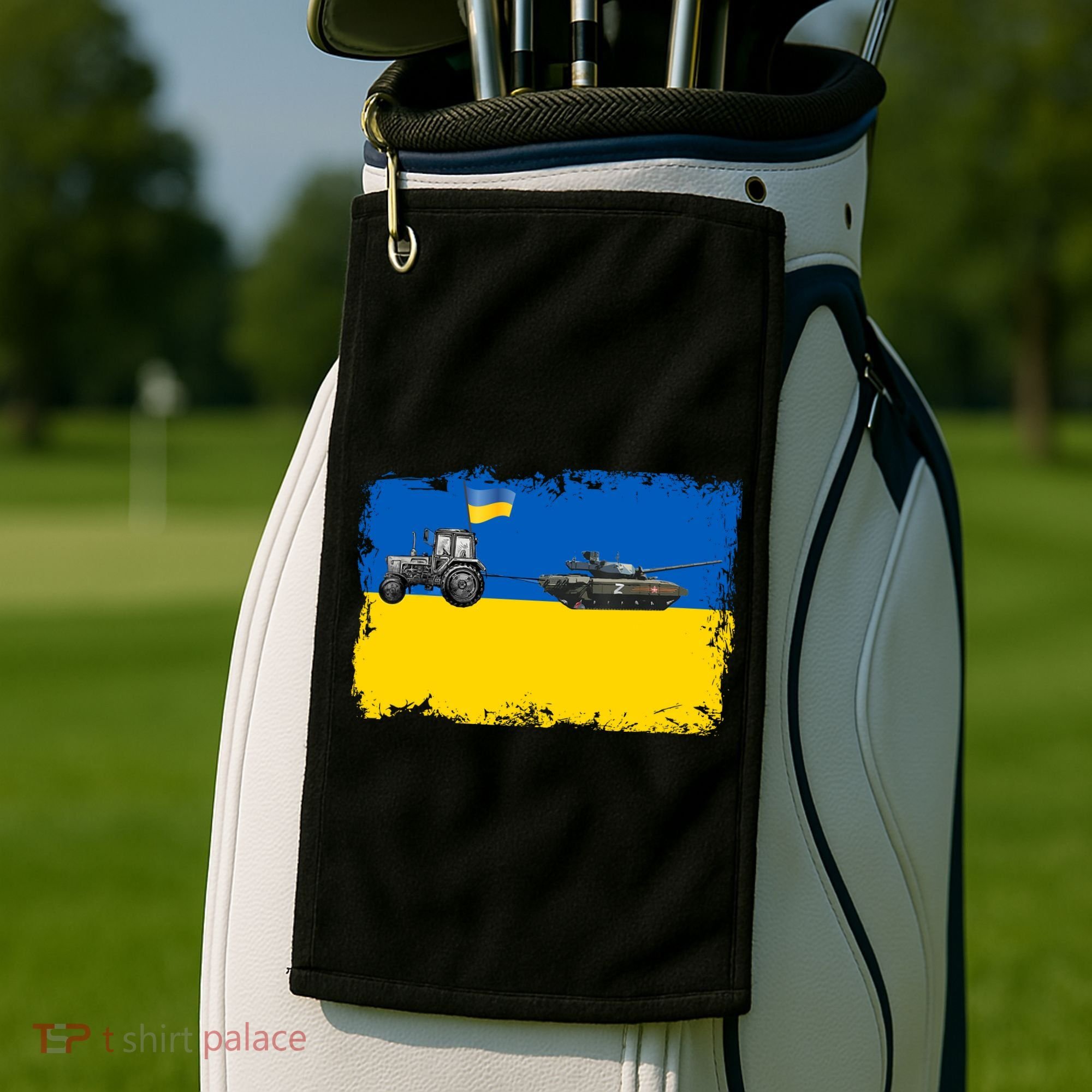 Farmer Support Ukraine Golf Towel
