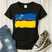 Farmer Support Ukraine Women's T-Shirt thumb 3