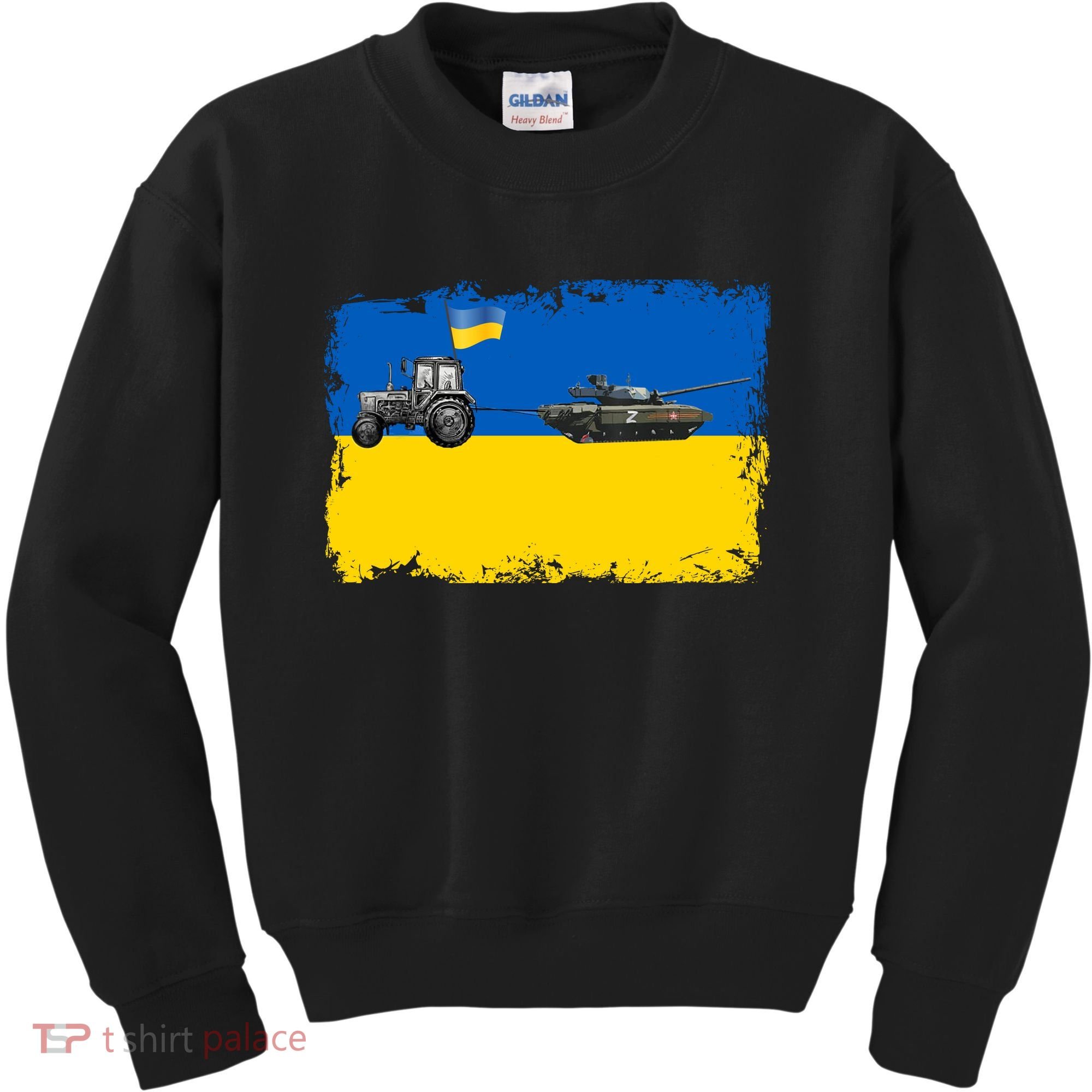 Farmer Support Ukraine Kids Sweatshirt