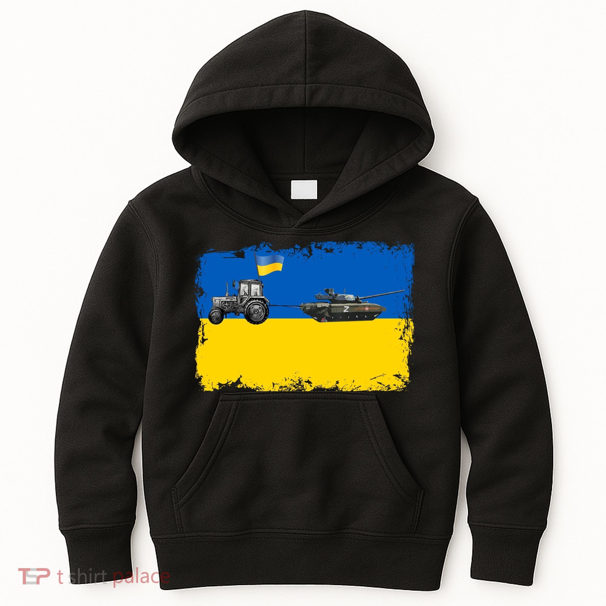 Farmer Support Ukraine Kids Hoodie