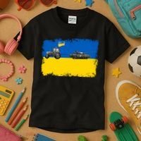 Farmer Support Ukraine Kids T-Shirt thumb 3