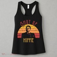 Funny Shut Up Hippie Ronald Regan Conservative Anti Liberal Vneck Women's Tank Top thumb 3