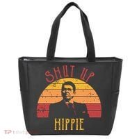 Funny Shut Up Hippie Ronald Regan Conservative Anti Liberal Vneck Tote Bag thumb 0